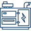 Diesel generator icon